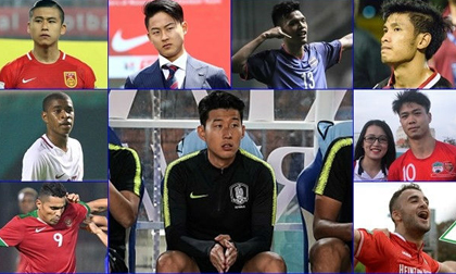 U23 VN gây bão ASIAD: Công Phượng sánh vai Son Heung Min lọt top 9 SAO hay nhất
