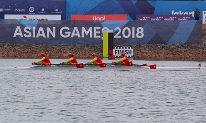 Rowing bất ngờ giúp đoàn Việt Nam giải cơn khát HCV ASIAD 18