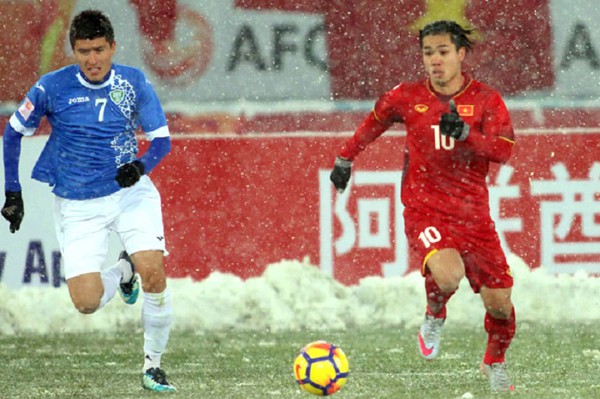 Công Phượng tỏa sáng cùng đồng đội tại AFC Cup 2018.