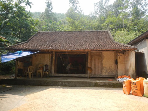 Ngôi nhà chụp cách đây mấy năm của gia đình Công Phượng.