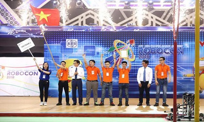 Việt Nam lần thứ bảy vô địch ABU Robocon 2018