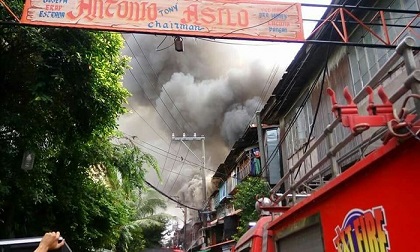 Hỏa hoạn tại Philippines, 5 trẻ em thiệt mạng