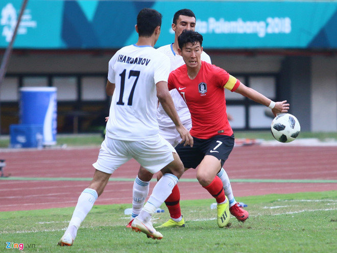 Son Heung-min o buoc duong cung khi gap Olympic Viet Nam hinh anh 1