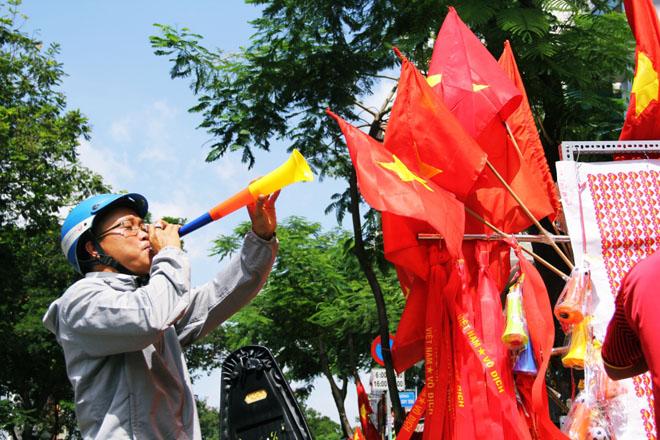 ha noi, tp.hcm ngap sac do truoc tran ban ket lich su u23 viet nam - u23 han quoc - 13