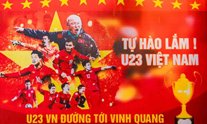 Hà Nội, TP.HCM ngập sắc đỏ trước trận bán kết lịch sử U23 Việt Nam - U23 Hàn Quốc