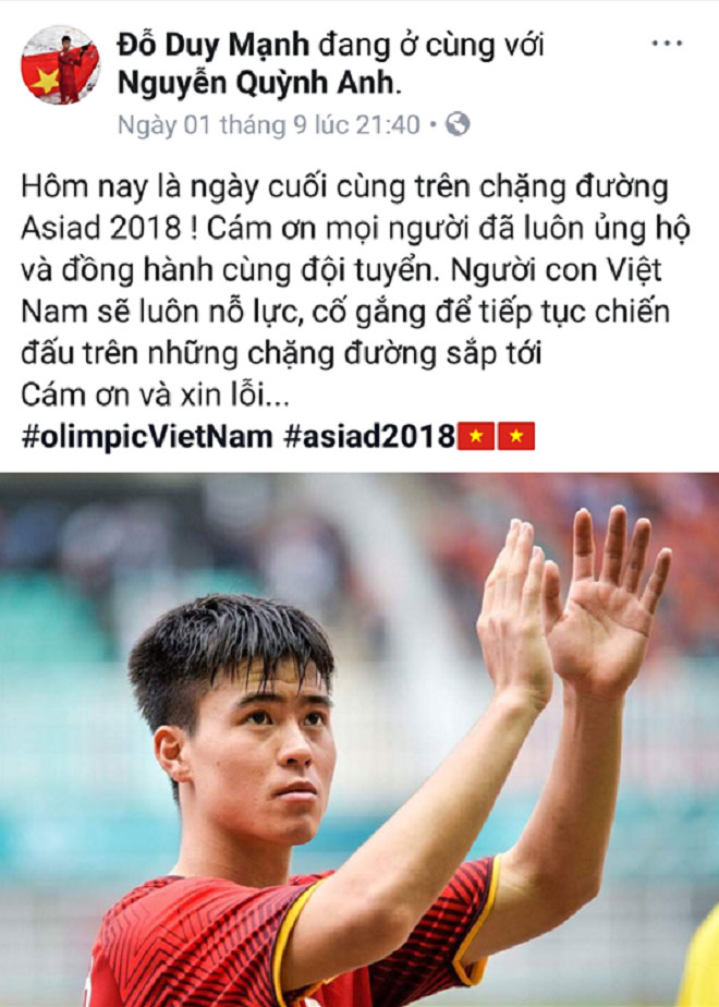 Tuột huy chương đồng, Minh Vương xin lỗi, Công Phượng nói lời chia tay U23 - 2