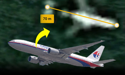 Công bố ảnh nơi nghi “MH370 đứt thân” trong rừng Campuchia