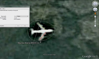 Tin máy bay MH370 rơi ở lòng hồ thiếu cơ sở khoa học