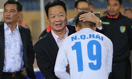 Bầu Hiển: 'Tôi muốn Quang Hải sang Ngoại hạng Anh thi đấu trong vòng 2 tới 3 năm tới'