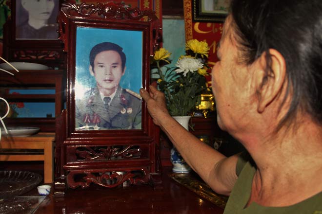 Liệt sĩ trở về sau 30 năm: 