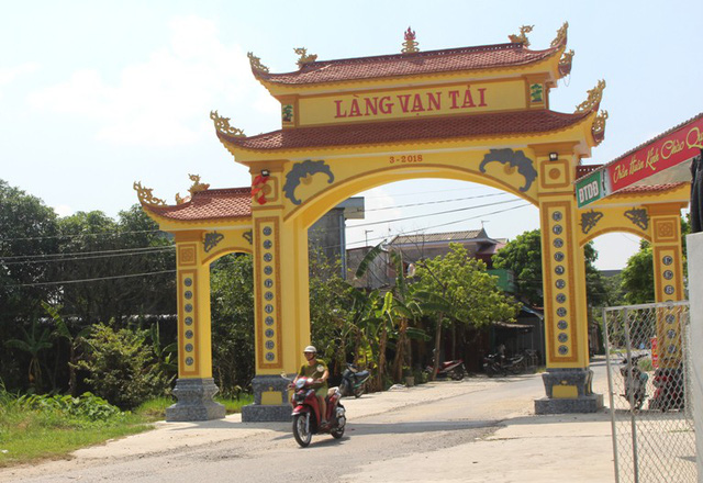 Thôn Vạn Tải, xã Minh Đức - nơi xảy ra vụ việc. Ảnh: Đ.Tùy