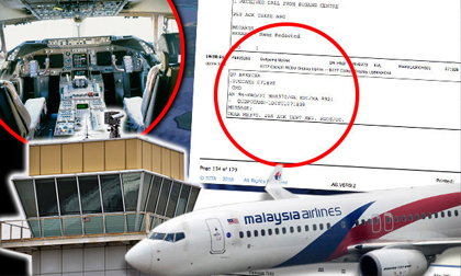 Bất ngờ công bố thông điệp gửi đến MH370 khi cơ trưởng không trả lời