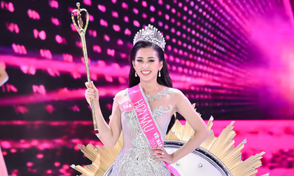 Nữ sinh 18 tuổi Quảng Nam đăng quang Hoa hậu Việt Nam 2018