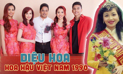 Cuộc sống làm mẹ 3 con của Hoa hậu Việt Nam đầu tiên 'phá rào' lấy chồng ngoại quốc