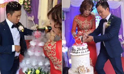 Xuất hiện người phụ nữ đến gây rối, chửi bới trong đám cưới của cô dâu 61 và chú rể 26 tuổi