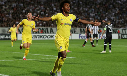 PAOK - Chelsea: Ra chân 'điện xẹt', 7 phút định đoạt