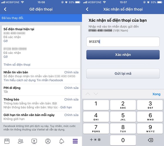 Cách đổi số điện thoại 11 số trên Facebook - 2