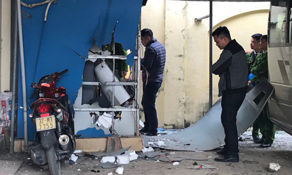 Hai anh em chế mìn cho nổ cây ATM ngân hàng Vietinbank