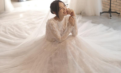 Những điều chưa tiết lộ về váy cưới Nhã Phương: Cô dâu hạnh phúc nhất là đây!