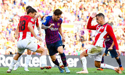 Messi bừng sáng từ băng ghế dự bị, cứu Barcelona khỏi trận thua mất mặt thứ 2 liên tiếp