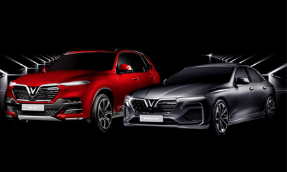 Tên 2 mẫu xe VinFast đầu tiên - Lux A2.0 và Lux SA2.0