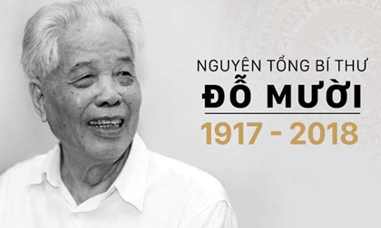 Quốc tang nguyên Tổng bí thư Đỗ Mười trong 2 ngày