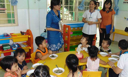 Một trường mầm non có tới 27 trẻ bị tay-chân-miệng