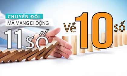 Hàng chục triệu thuê bao di động 11 số hoàn tất đổi về 10 số