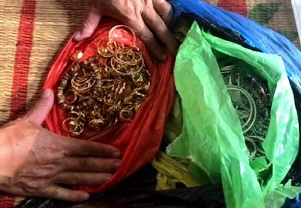 Tang vật công an thu giữ được trong vụ án.