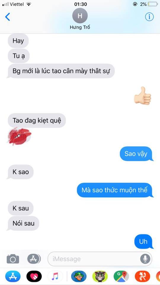 Rò rỉ tin nhắn Tuấn Hưng gửi bạn thân: Tao đang kiệt quệ - Ảnh 5. Rò rỉ tin nhắn Tuấn Hưng gửi bạn thân: Tao đang kiệt quệ - Ảnh 5.