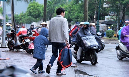 Dự báo thời tiết 20/10: Mưa, lạnh tiếp tục ở Hà Nội