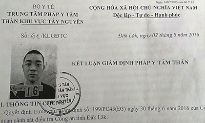 Bắt giam thanh niên có bệnh án tâm thần bắn chết người