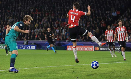 PSV Eindhoven - Tottenham: Siêu kịch tính 4 bàn rượt đuổi