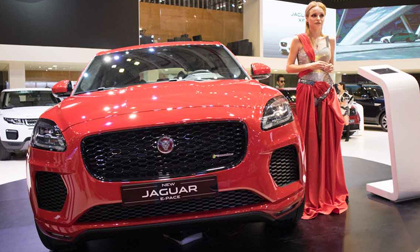 Jaguar E-Pace ra mắt tại Vietnam Motorshow 2018: Giá bán lẻ từ 2,95 tỷ đồng