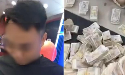 Nam thanh niên vác một bao tải tiền lẻ hơn 38 triệu đồng đi mua điện thoại “gây bão” MXH