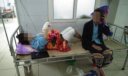 Giây phút kinh hoàng của người vợ bị chồng đổ xăng thiêu sống