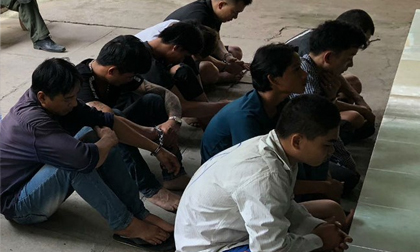 Hình sự nổ súng vây bắt 2 nhóm 'huyết chiến' ở Bình Dương