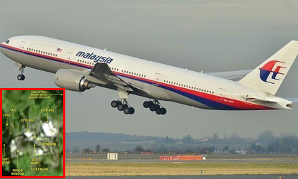 Hình ảnh toàn bộ mảnh vỡ máy bay MH370 trong rừng Campuchia?