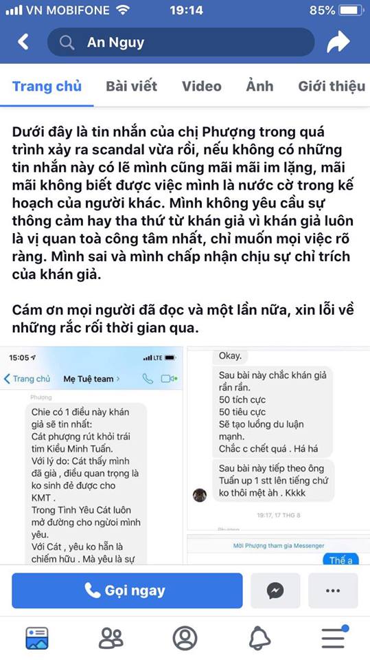 SHOCK: An Nguy công khai nói xin lỗi và khẳng định Cát Phượng – Kiều Minh Tuấn chưa từng kết hôn-10