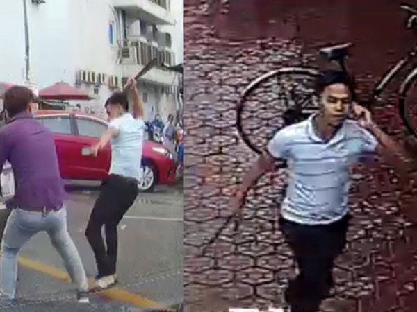 Vụ người đi xe máy chặt tay tài xế ô tô: Lộ diện hình ảnh hung thủ