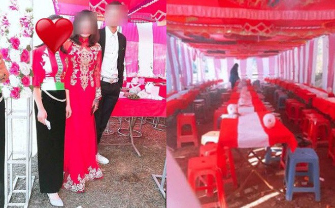 Hình ảnh cặp đôi trong ngày tổ chức lễ ăn hỏi.