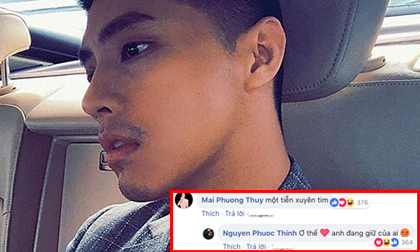 Noo Phước Thịnh- Mai Phương Thúy công khai tán tỉnh nhau