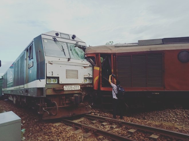 Khởi tố lái tàu trong vụ 2 đoàn tàu đối đầu trong ga Núi Thành - 1