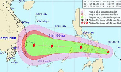 Bão số 9 gây nguy hiểm thế nào cho miền Trung?