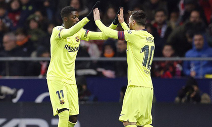 Tung đòn phút cuối, Messi giải cứu Barcelona khỏi 'cạm bẫy' Atletico Madrid