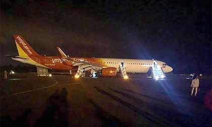 Vụ máy bay Vietjet gặp sự cố nghiêm trọng khi hạ cánh: Không phải do nguyên nhân kĩ thuật