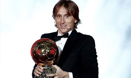Trao giải Quả bóng Vàng: Modric và Mbappe được vinh danh