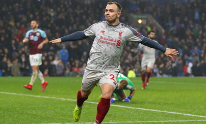 Liverpool xuất sắc ngược dòng hạ Burnley