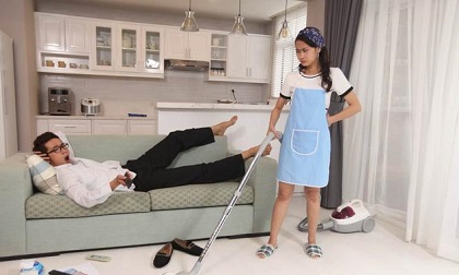 Chiêu độc của vợ cao tay khiến chồng “cun cút” làm việc nhà không nửa lời ca thán