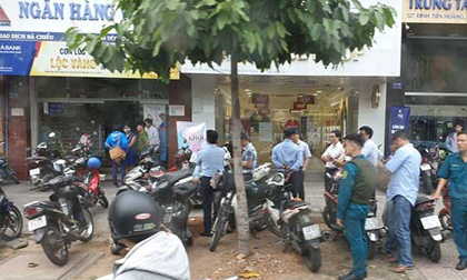 Công an xác định chỉ có 1 nghi phạm thực hiện vụ cướp ngân hàng